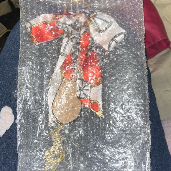 Coach Twilly Brass Purse Charm/Key Chain - Picture 7 of 8